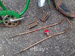 Vintage 1964 Schwinn Sting Ray Stingray Bicycle Parts Or Repair Good Frame