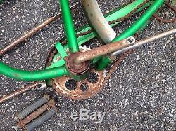 Vintage 1964 Schwinn Sting Ray Stingray Bicycle Parts Or Repair Good Frame