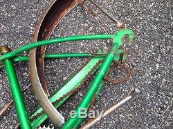 Vintage 1964 Schwinn Sting Ray Stingray Bicycle Parts Or Repair Good Frame