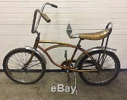 Vintage 1965 Schwinn Stingray Sting Ray Coppertone Bicycle Bike