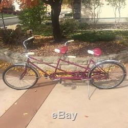 Vintage 1965 Schwinn Twinn Deluxe Tandom Bicycle Original, Great Condition