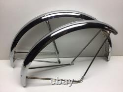 Vintage 1966 Schwinn Chrome 26 1 3/4 S7 Chrome Fenders Panther Bike