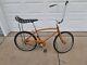 Vintage 1966 Schwinn Speedster 20 Bike Copper Orange Nice