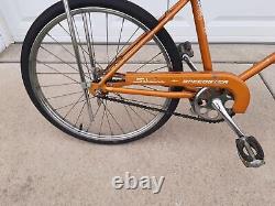 Vintage 1966 Schwinn Speedster 20 Bike Copper Orange Nice