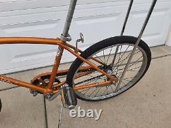 Vintage 1966 Schwinn Speedster 20 Bike Copper Orange Nice