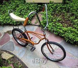 Vintage 1966 Schwinn Stingray Radiant Coppertone