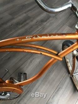 Vintage 1966 Schwinn Stingray Radiant Coppertone