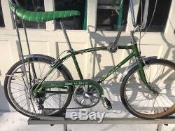 Vintage 1967 5-Speed Schwinn Stingray Fastback Green