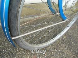 Vintage 1967 Schwinn Chicago Racer 3 Speed 26 Men's Original Bicycle Bike Blue