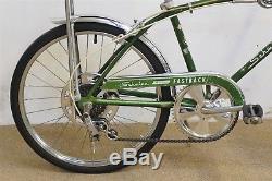 Vintage 1967 Schwinn Green 5 Speed Stik Shift Stingray Fastback Bike Bicycle 67