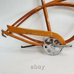 Vintage 1967 Schwinn Junior Sting-Ray Frame & Fork Set 20 Coppertone Gold USA