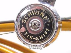 Vintage 1967 Schwinn Stingray 3-Speed Stik-Shift Coppertone Sturmey Archer