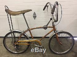 Vintage 1967 Schwinn Stingray Sting Ray 5 speed Stik Coppertone Bicycle Bike