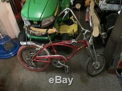 Vintage 1968 Chicago Schwinn Apple Krate Stingray Bicycle Original