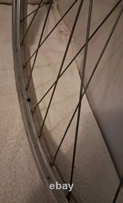 Vintage 1968 Schwinn 26 x 1? S5 Chrome Wheel Set Sturmey Archer 3 Speed Racer