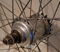 Vintage 1968 Schwinn 26 x 1? S5 Chrome Wheel Set Sturmey Archer 3 Speed Racer