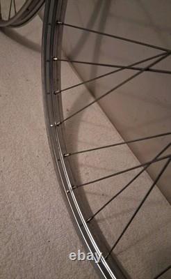 Vintage 1968 Schwinn 26 x 1? S5 Chrome Wheel Set Sturmey Archer 3 Speed Racer