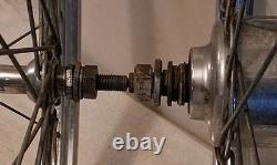 Vintage 1968 Schwinn 26 x 1? S5 Chrome Wheel Set Sturmey Archer 3 Speed Racer