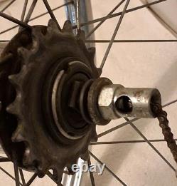 Vintage 1968 Schwinn 26 x 1? S5 Chrome Wheel Set Sturmey Archer 3 Speed Racer
