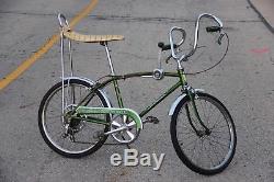 Vintage 1968 Schwinn Rams Horn Fastback Stingray 5 Speed Stick Shift Bike