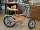 Vintage 1968 Schwinn Sting-ray Orange Krate Muscle Bike 5 Speed Stick
