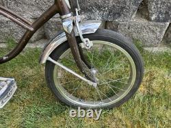 Vintage 1968 Schwinn Sting-Ray Run-A-Bout 16 Bicycle Sierra Brown USA HTF