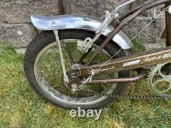 Vintage 1968 Schwinn Sting-Ray Run-A-Bout 16 Bicycle Sierra Brown USA HTF