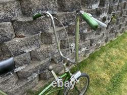 Vintage 1968 Schwinn Sting-Ray Run-A-Bout 16 Bicycle Stik Campus Green USA HTF