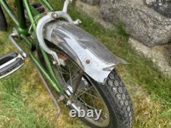 Vintage 1968 Schwinn Sting-Ray Run-A-Bout 16 Bicycle Stik Campus Green USA HTF