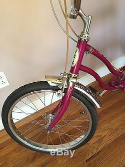 Vintage 1968 Schwinn Stingray Fair Lady Bike Violet