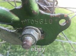 Vintage 1968 Schwinn Stingray Green Muscle Bike in remarkable condition