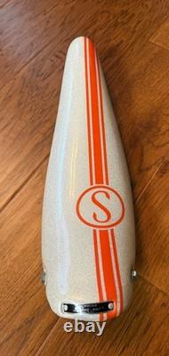 Vintage 1968 Schwinn Stingray Orange Krate Banana Seat Recovered 71+ Pan Stain