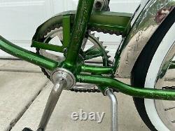 Vintage 1969 Campus Green Schwinn Deluxe Stingray. Rebuilt and ready to ride