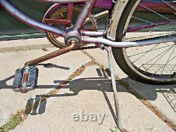 Vintage 1969 Schwinn 26 Hollywood Ladies Cruiser Bicycle? WORKS GREAT