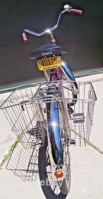 Vintage 1969 Schwinn 26 Hollywood Ladies Cruiser Bicycle? WORKS GREAT