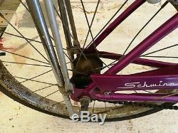 Vintage 1969 Schwinn Fairlady 3-speed Bike banana seat Sting Ray barn find girls