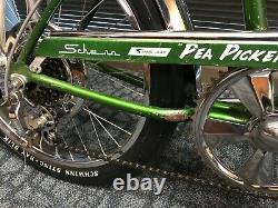 Vintage 1969 Schwinn Pea Picker Sting-ray Bicycle Bike Krate Retro Muscle Old