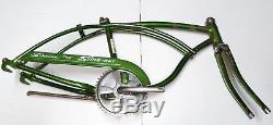 Vintage 1969 Schwinn Stingray 3-speed Bicycle Frame Fork & Chainguard