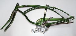 Vintage 1969 Schwinn Stingray 3-speed Bicycle Frame Fork & Chainguard