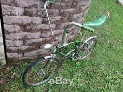 Vintage 1969 Schwinn Stingray 5 speed Fastback bicycle muscle bike not krate S2