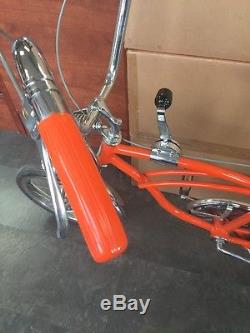 Vintage 1969 Schwinn USA Orange Krate Sting Ray 5 Speed Complete Bike Bicycle
