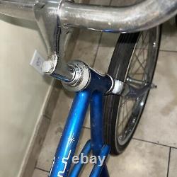 Vintage 1969 Schwinn stingray coaster blue muscle bike