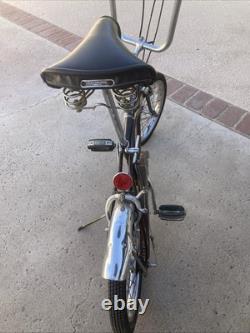 Vintage 1969 Sierra Brown 3-speed Schwinn Stingray Runabout Bicycle Sturmey Arch