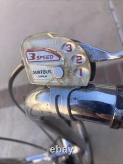 Vintage 1969 Sierra Brown 3-speed Schwinn Stingray Runabout Bicycle Sturmey Arch