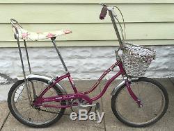 Vintage 1970 Schwinn Fair Lady Bicycle All Original Complete Stingray Fastback