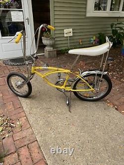 Vintage 1970 Schwinn Krate Lemon Peeler Bicycle, Bike