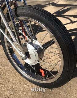 Vintage 1970 Schwinn Orange Krate 5 Speed Bicycle With Lots Of Accessories