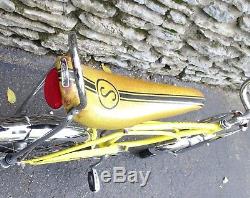 Vintage 1970 Schwinn Stingray Lemon Peeler Krate Coaster Brake Bicycle