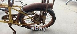 Vintage 1970 Schwinn Stingray Lemon Peeler springer bicycle NO RESERVE
