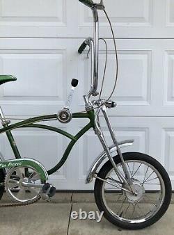 Vintage 1970 Schwinn Stingray Pea Picker, Krate Bicycle, Old 5 Speed Muscle Bike